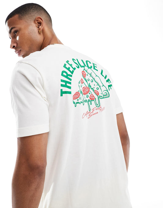 Sportswear T-Shirt With Pizza Print