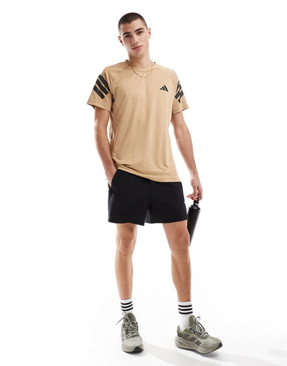 Training Essentials Gym+ T-Shirt With 3 Stripe Detail