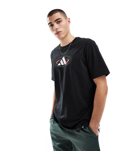 Sportswear T-Shirt With 3 Stripe Graphic Print
