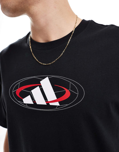Sportswear T-Shirt With 3 Stripe Graphic Print