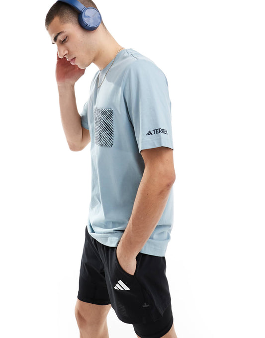 Outdoor Terrex T-Shirt With Patch Pocket