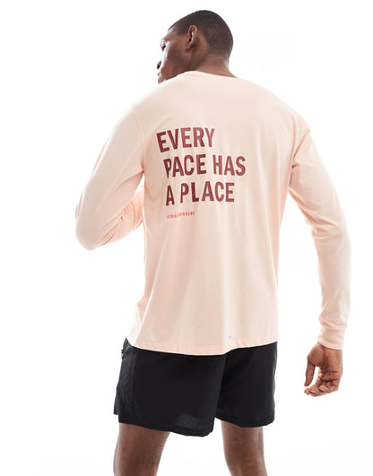 Running Own The Run Long Sleeve Top