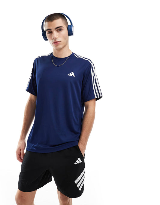 Training Essentials 3 Stripe T-Shirt