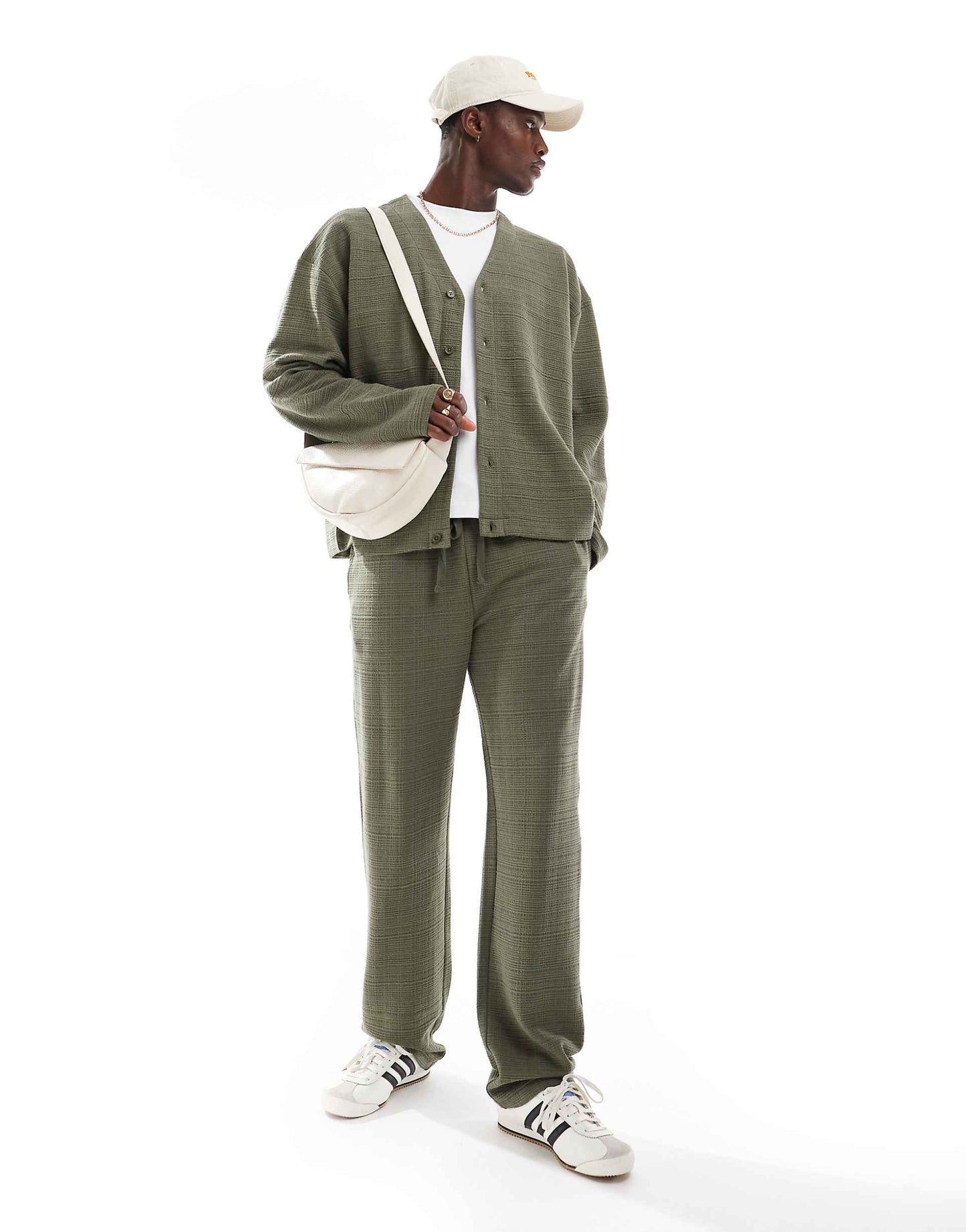 Straight Leg Textured Jogger