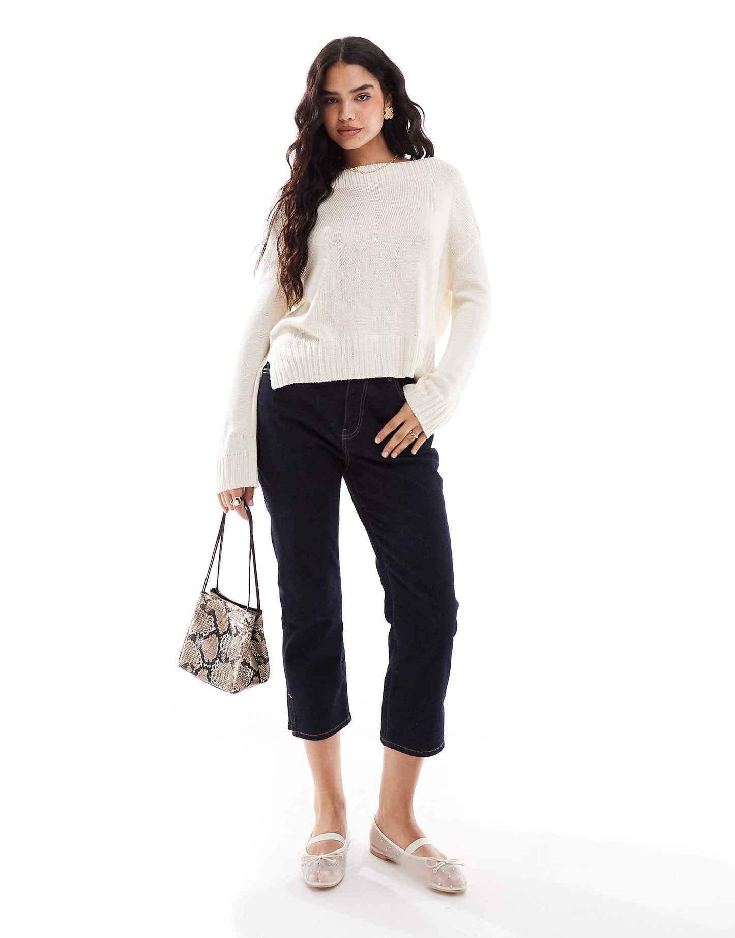 Off Shoulder Jumper