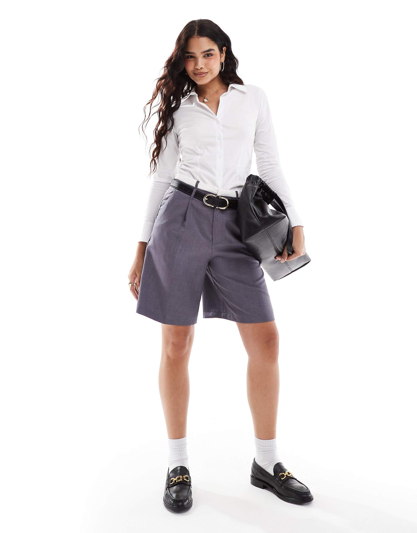 Fitted Poplin Shirt