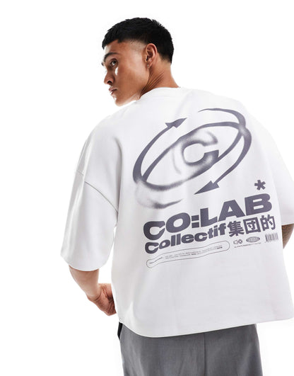 Boxy Oversized T-Shirt With Drop Shoulder