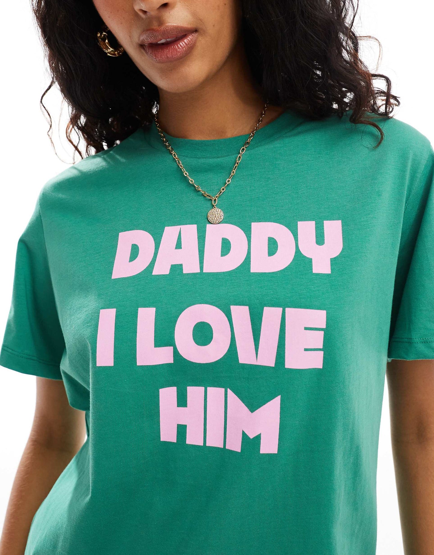 Regular Fit T-Shirt With Daddy I Love Him Graphic