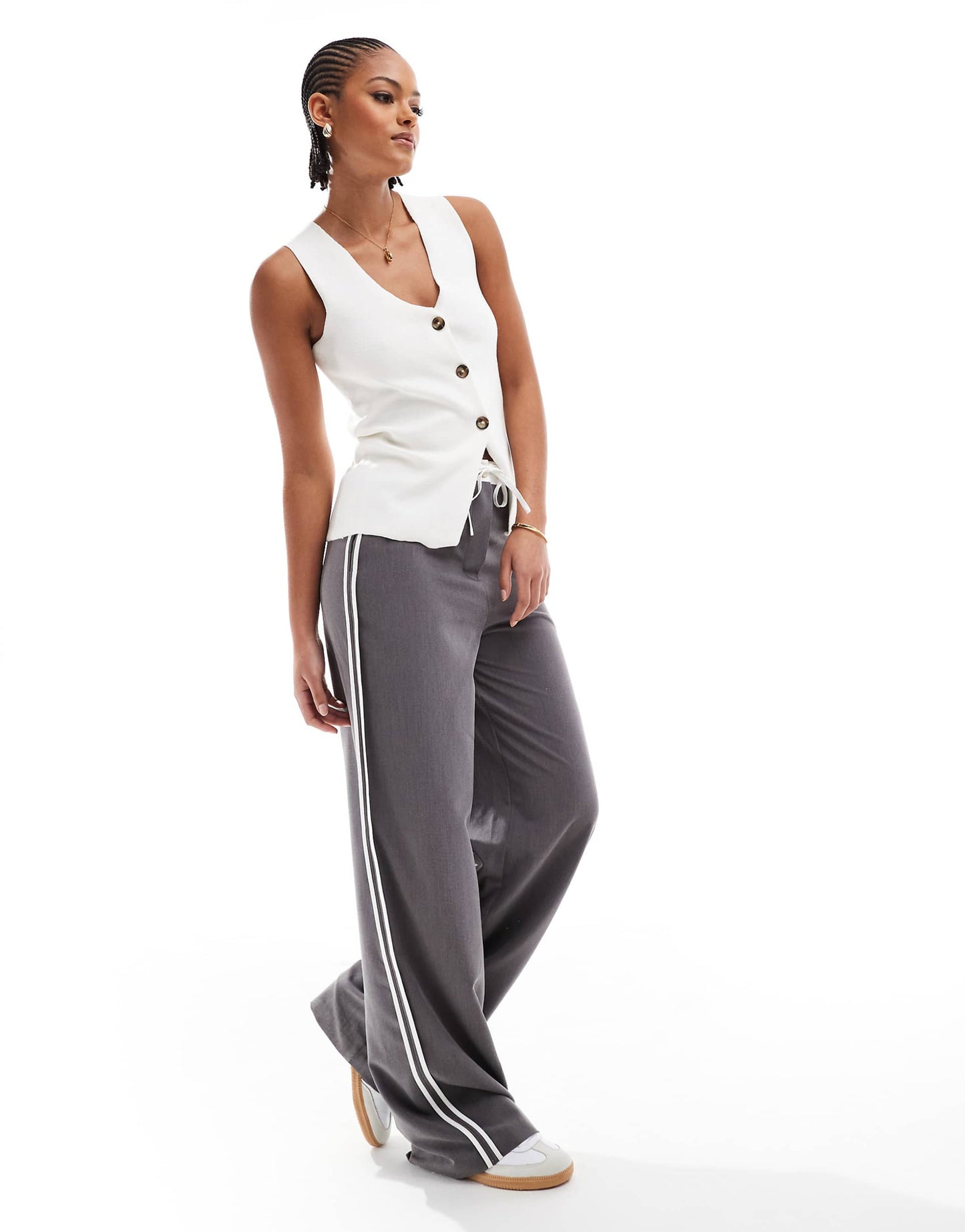 Tall Contrast Panel Trouser