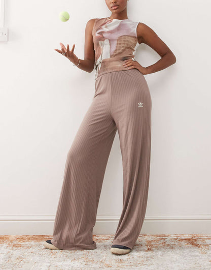 Trefoil Essentials Wide Leg Trousers