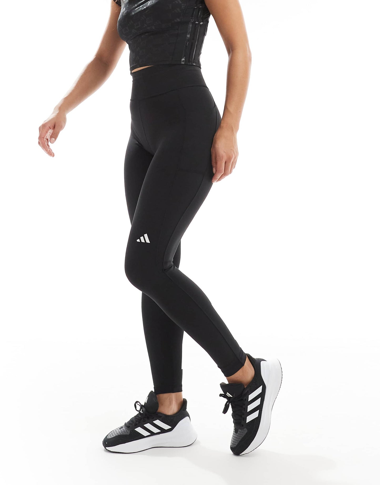 Running Own The Run 7/8 Leggings With Phone Pocket