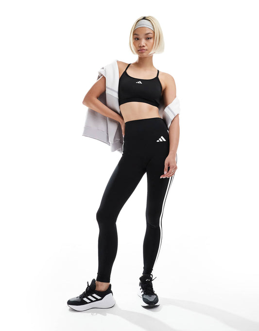 Training Essentials 3 Stripe Full Length Leggings