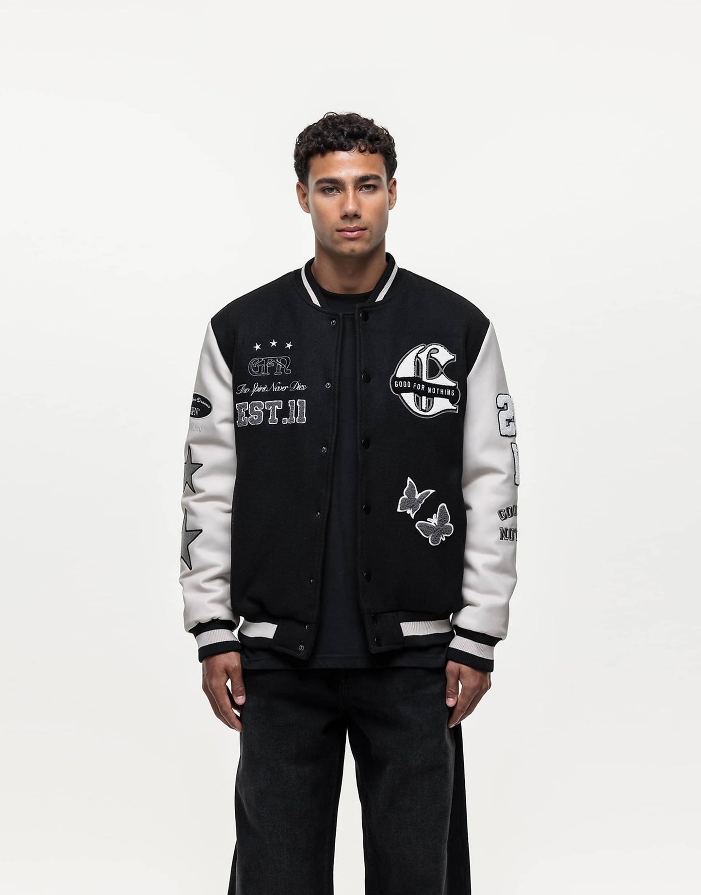 Oversized Varsity Jacket
