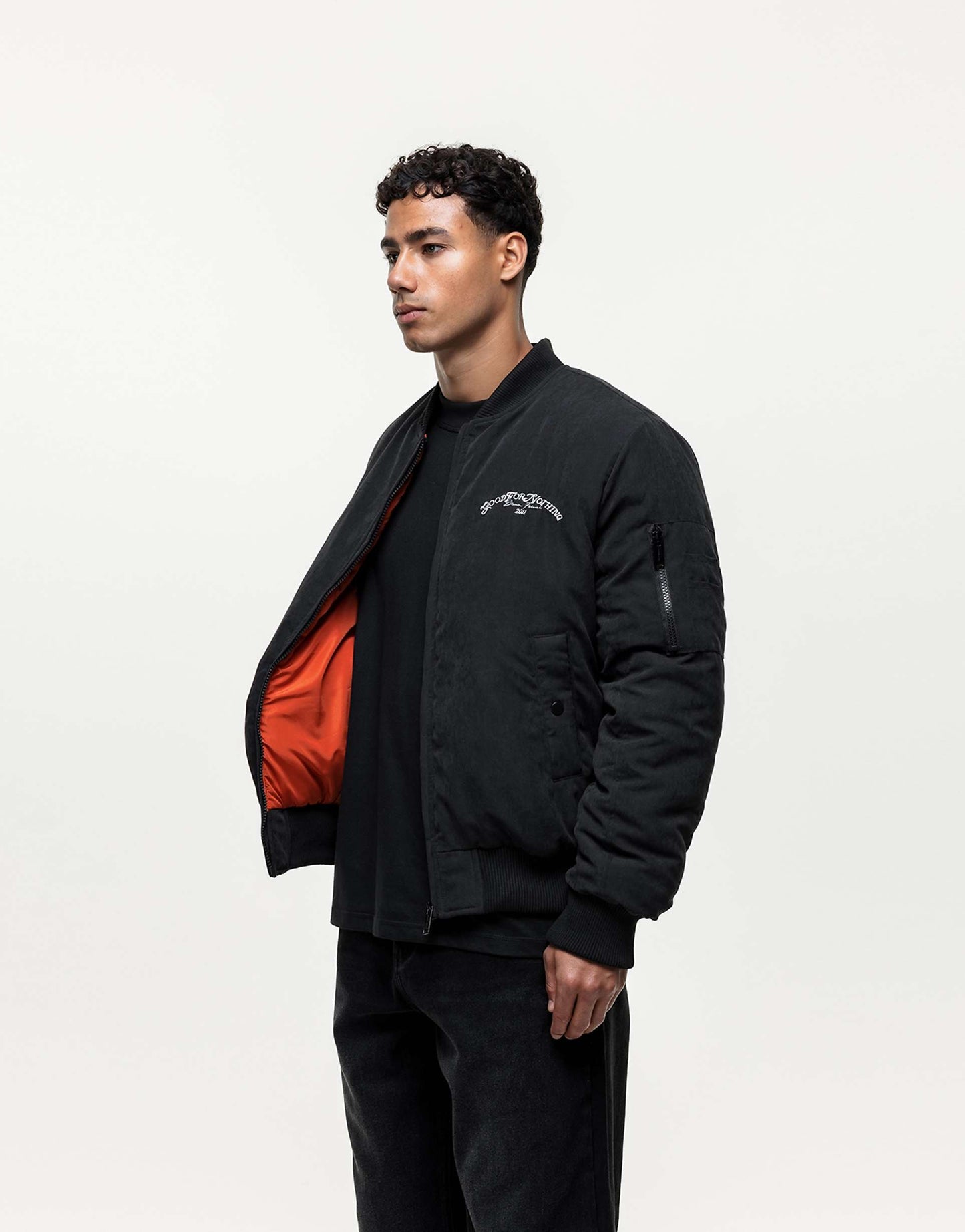 Oversized Bomber Jacket