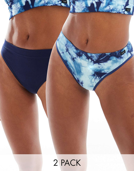 Ivella Seamless High Leg Rib Briefs
