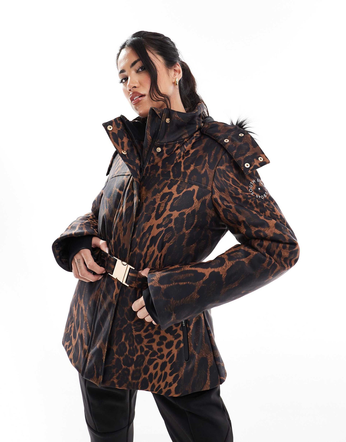 Shiny Ski Padded Jacket