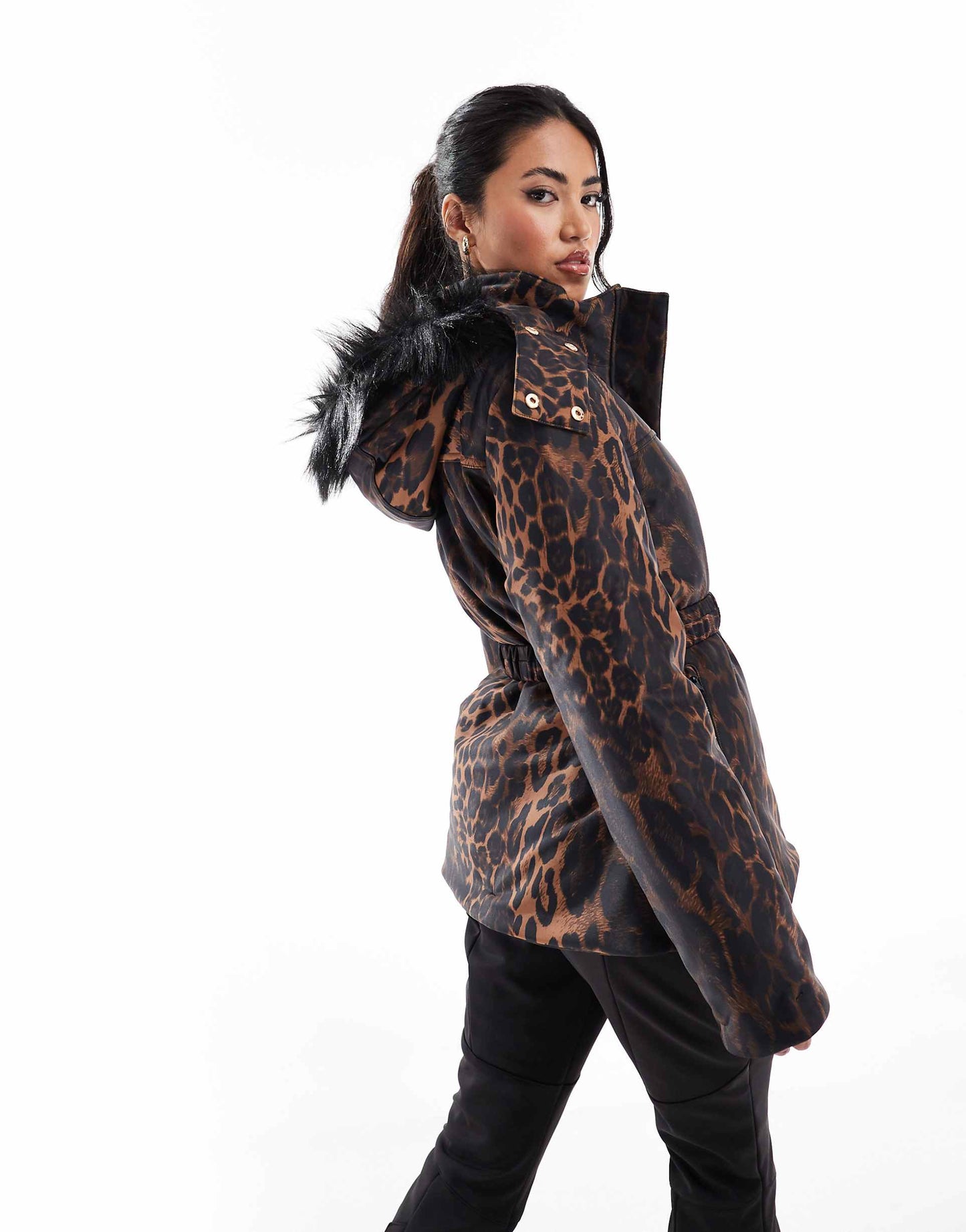 Shiny Ski Padded Jacket