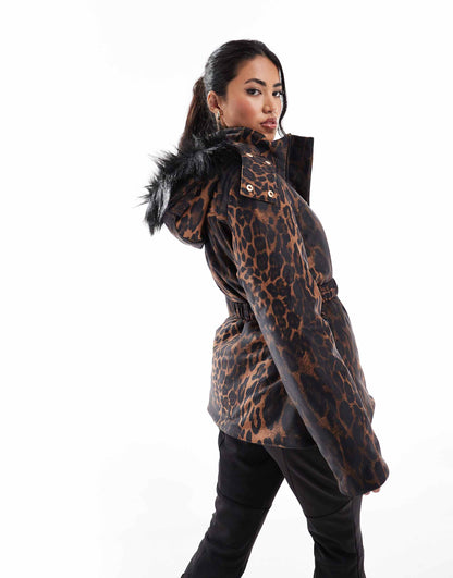Shiny Ski Padded Jacket
