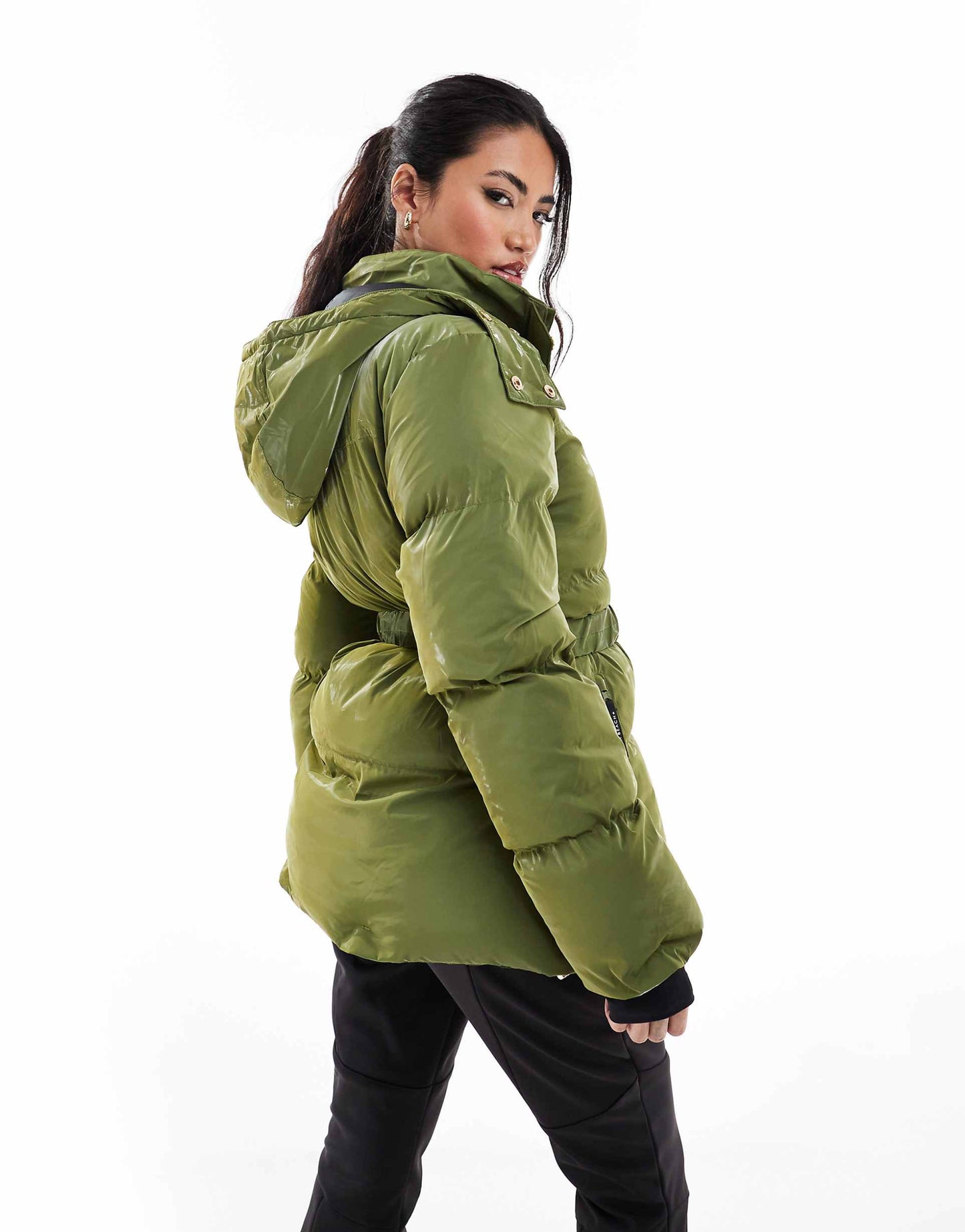 Shiny Ski Padded Jacket
