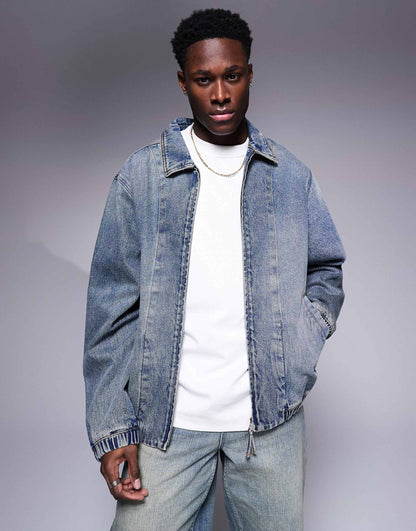 Denim Bomber