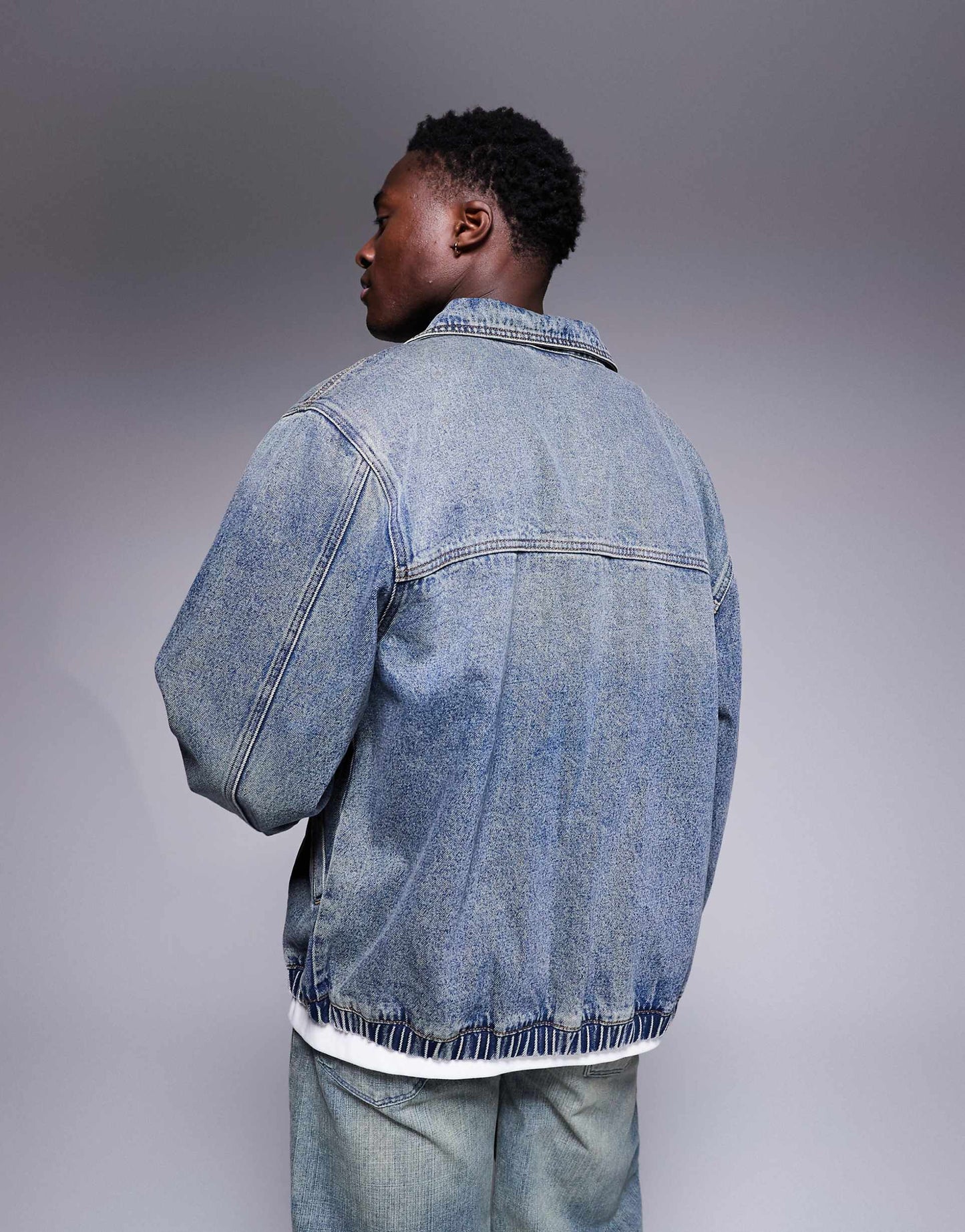 Denim Bomber