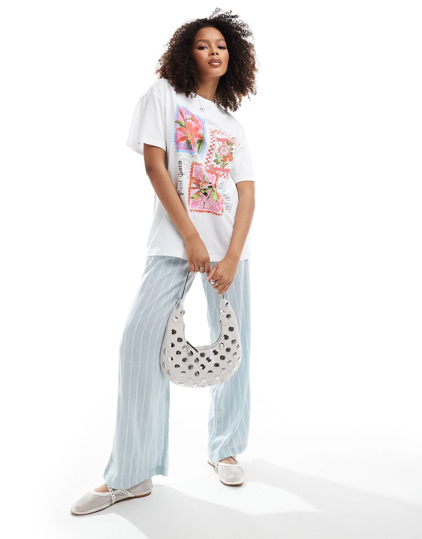 Postcards Oversized Tee