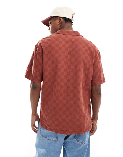 Checked Detail Shirt