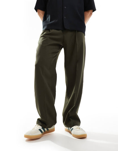 Wide Leg Tailored Trouser