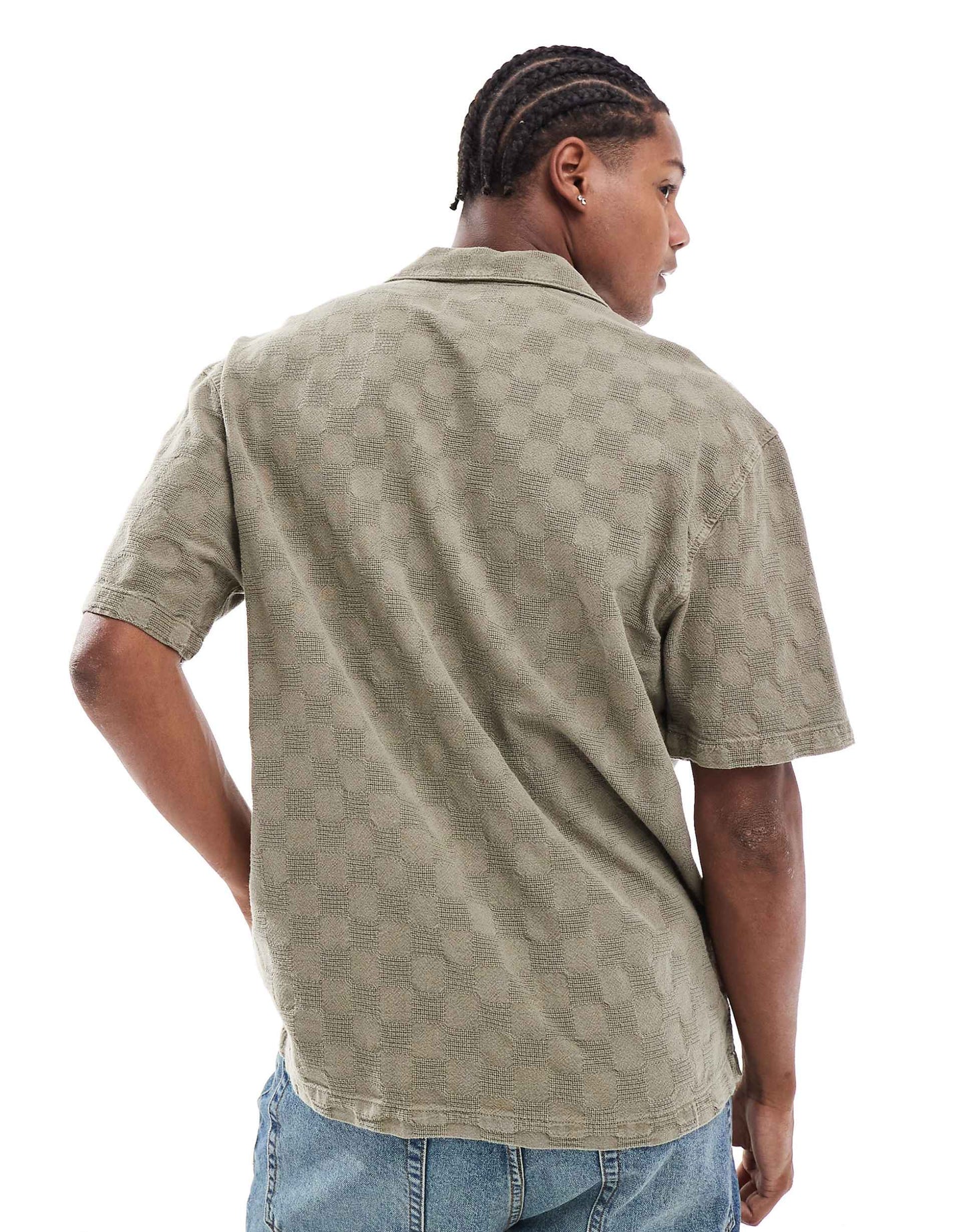 Checked Detail Shirt