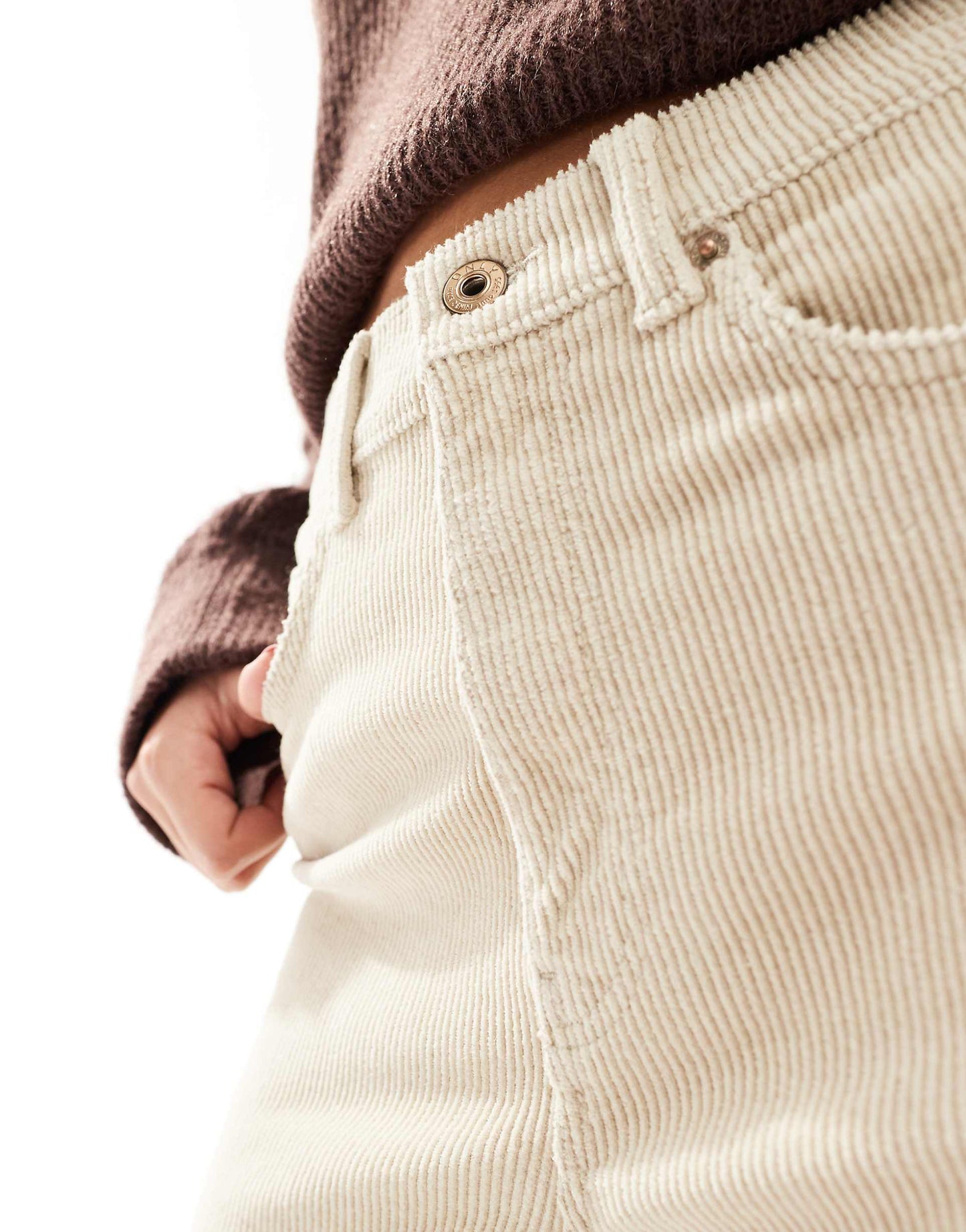 Hope High Waist Wide Leg Cord Trousers