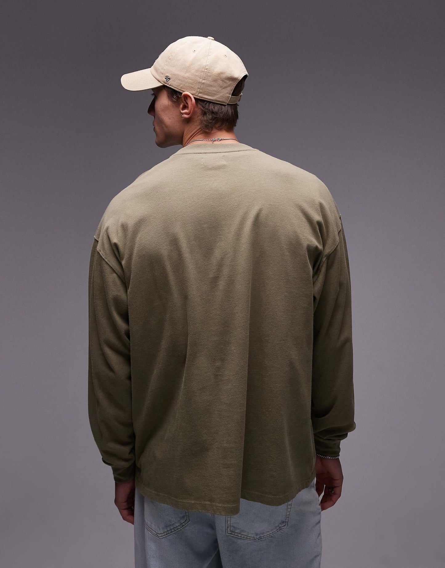 Oversized Fit Long Sleeve T-Shirt