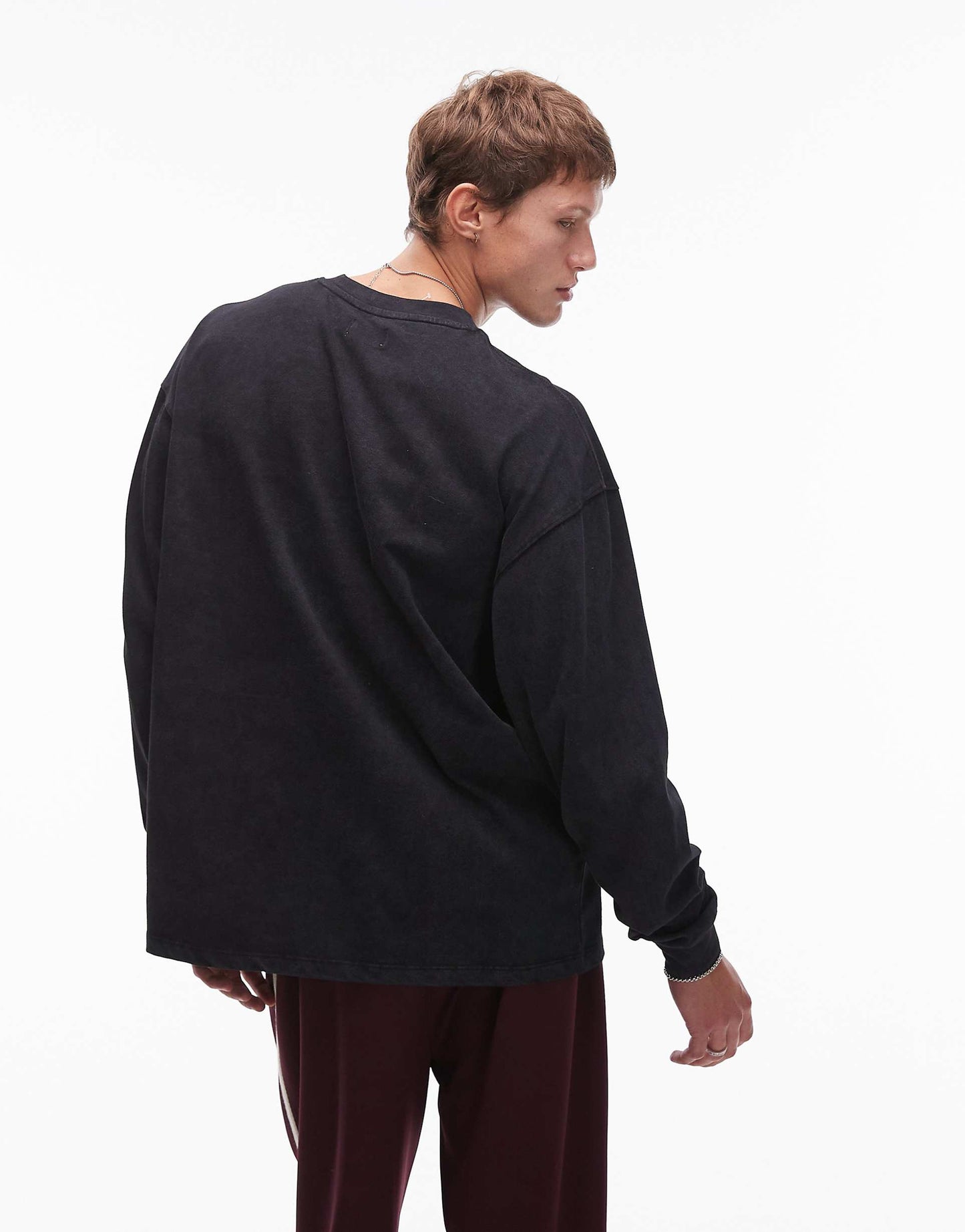 Oversized Fit Long Sleeve T-Shirt