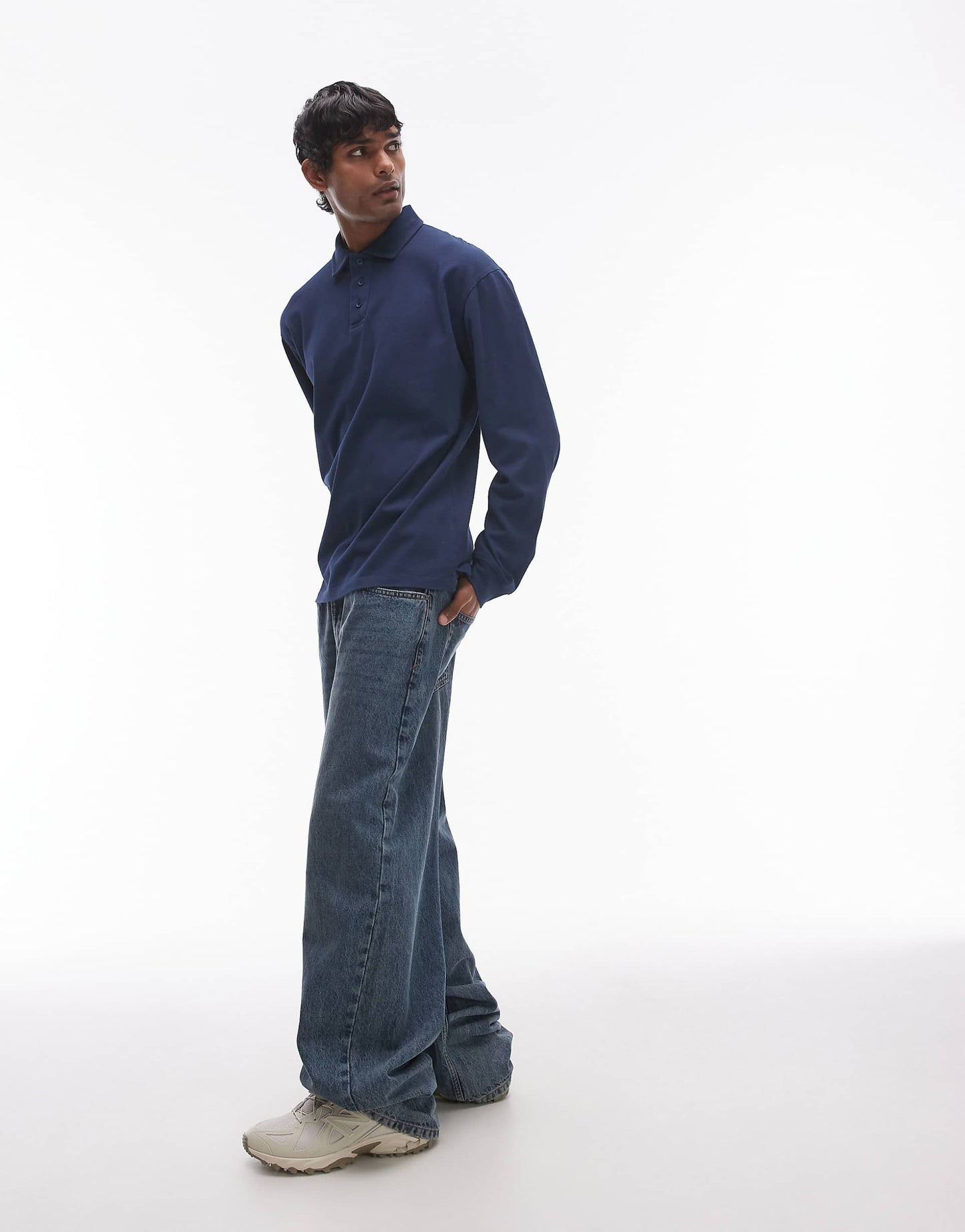 Long Sleeve Polo