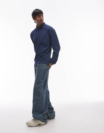 Long Sleeve Polo