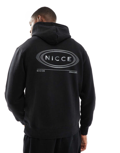 Back Print Logo Hoodie