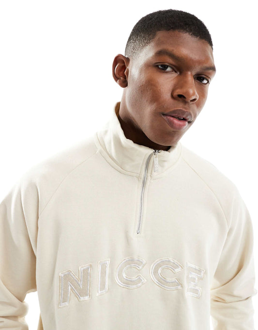 1/4 Zip Logo Sweatshirt