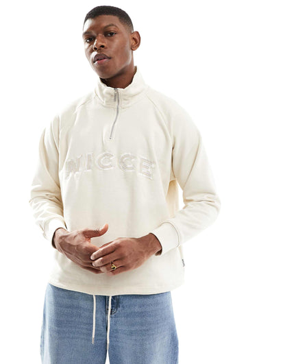 1/4 Zip Logo Sweatshirt