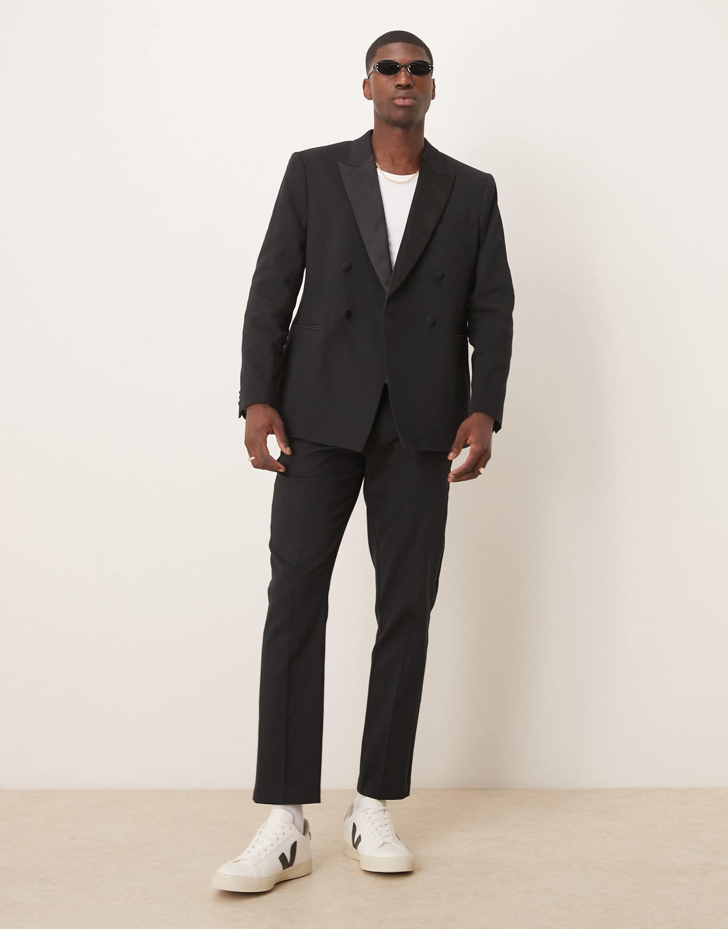 Premium Slim Tuxedo Suit Trousers