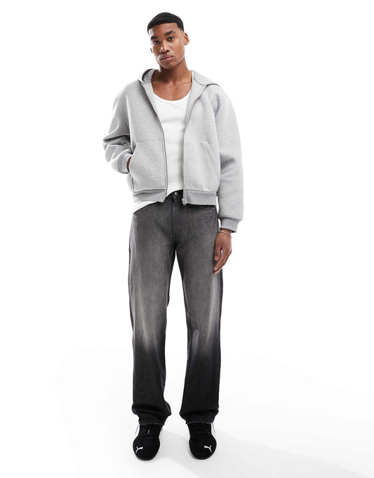 Anti Rigid Straight Leg Jeans