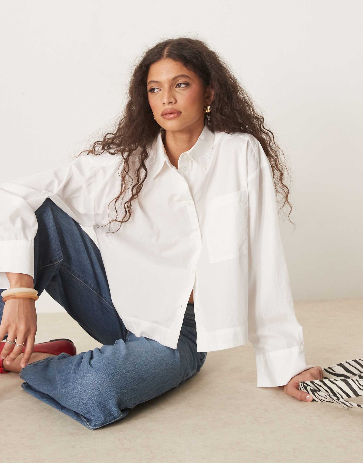 Femme Cropped Boxy Shirt