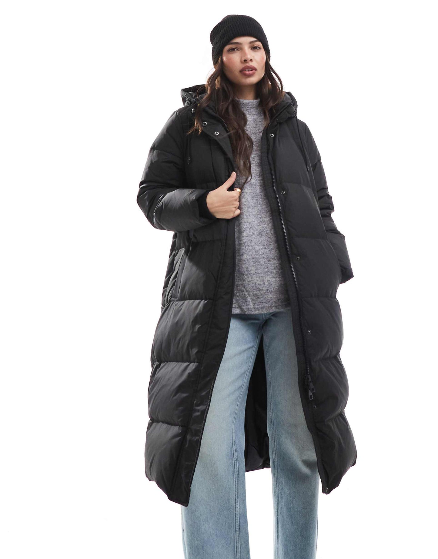 Longline Puffer Coat