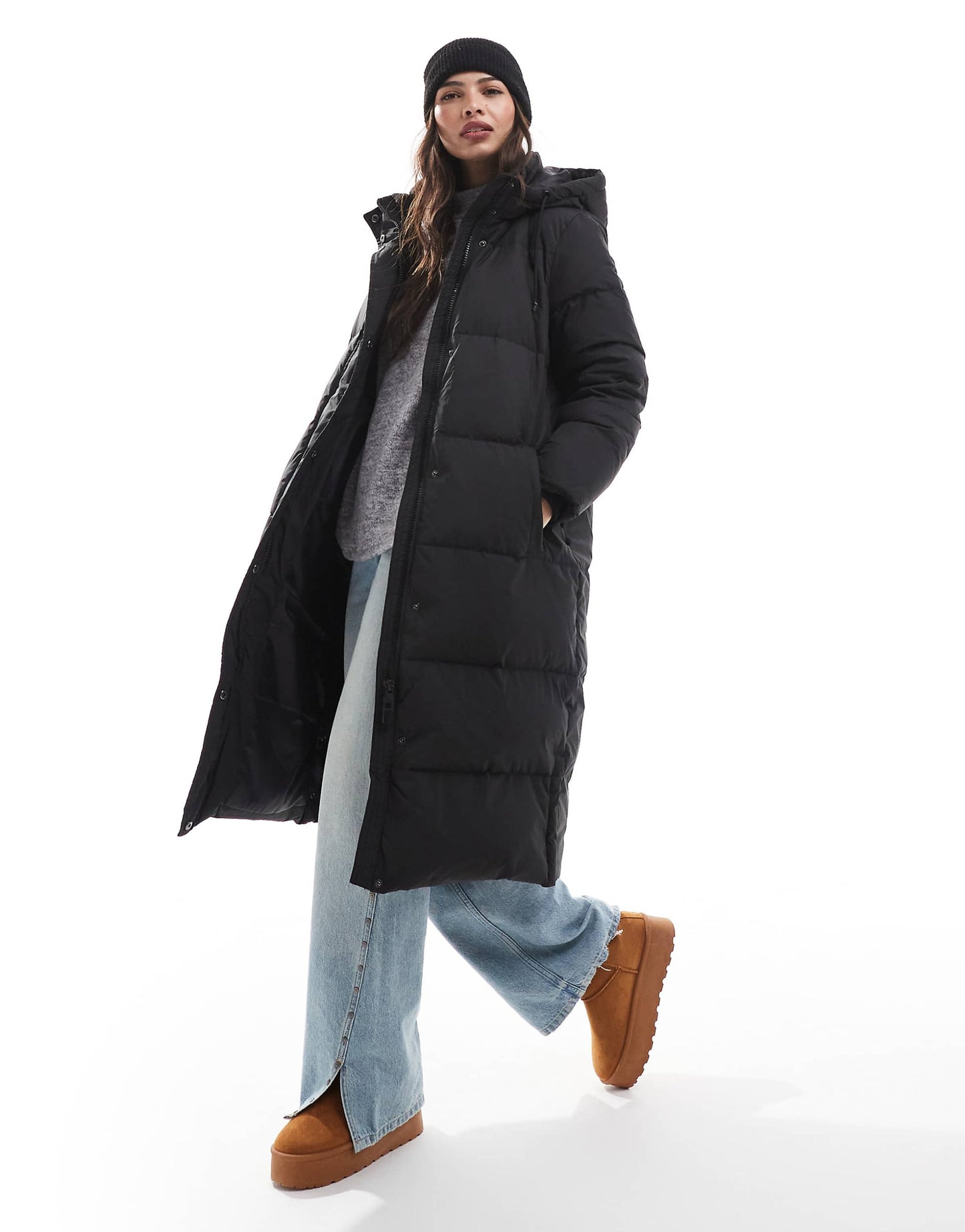 Longline Puffer Coat