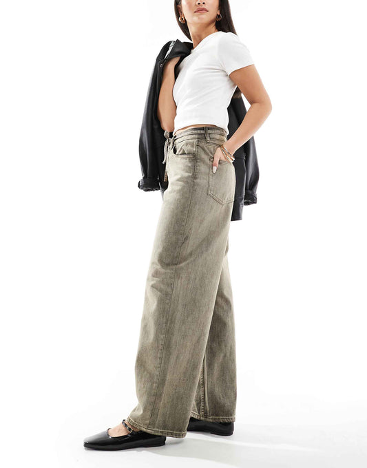 Bleecker Tie Waist Barrel Jeans