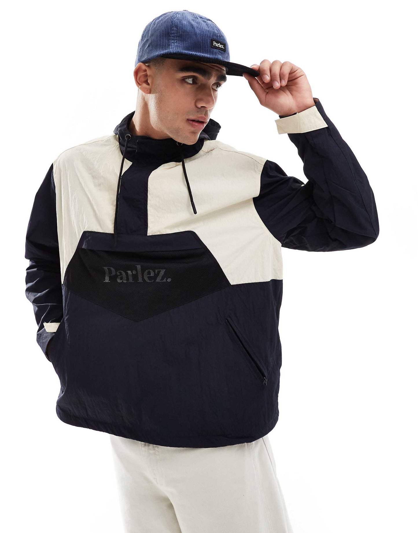 Logo Overhead Windbreaker Jacket