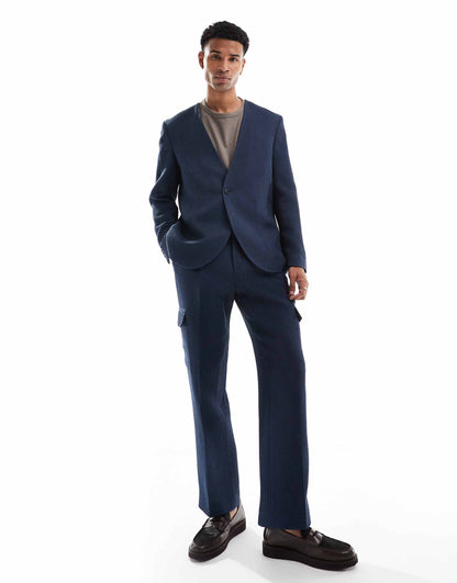 Elanga Waffle Suit Jacket