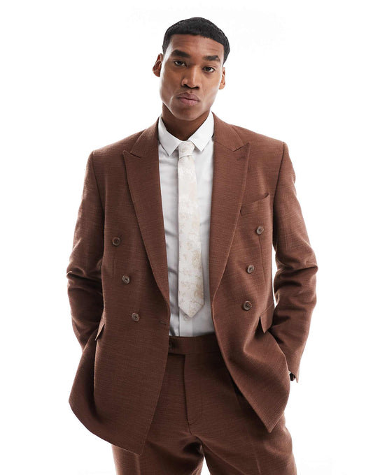 Lisandro Double Breasted Suit Jacket