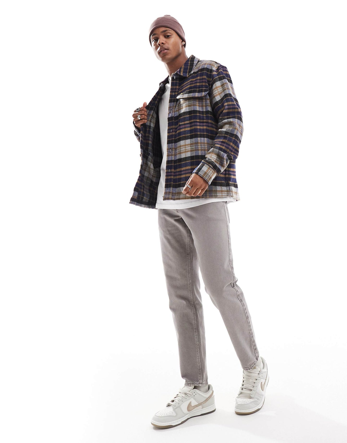 Check Flannel Overshirt