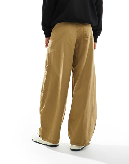 Baggy Trousers With Panels