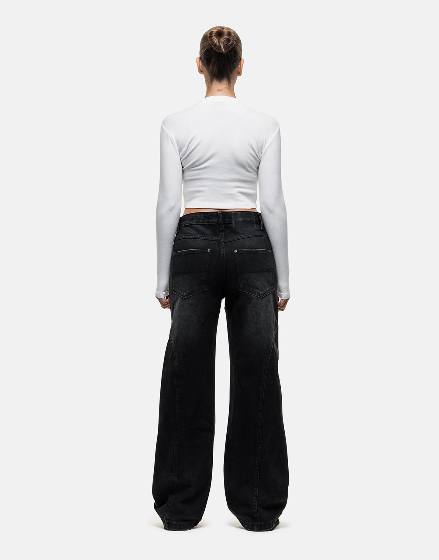 Baggy Jeans With Seam Detail