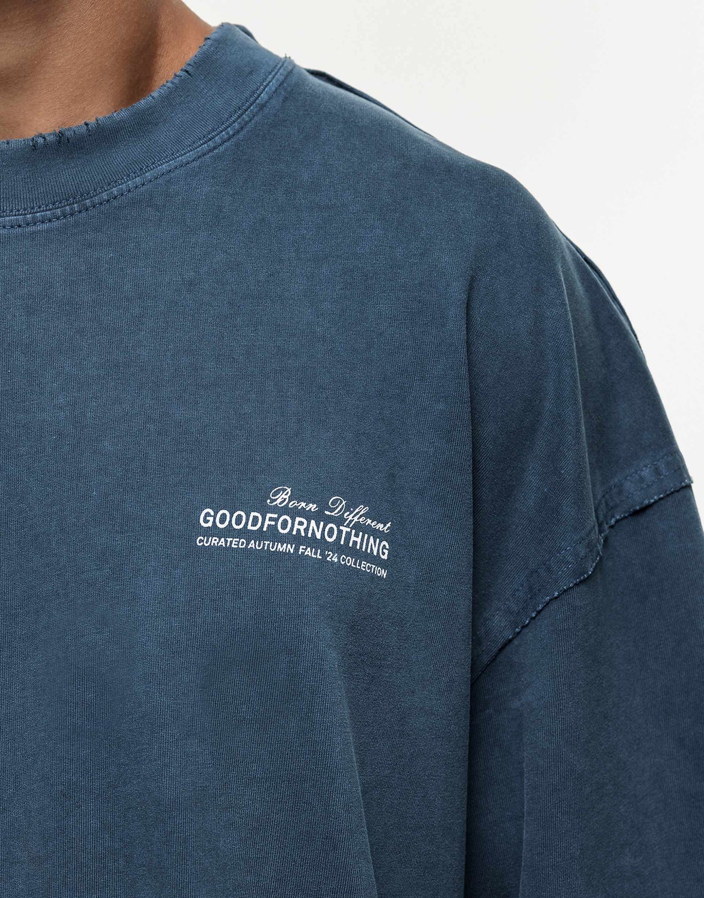 Raw Seam Detail T-Shirt